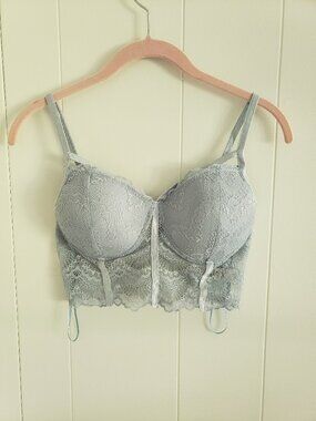 Mele E Pere Strappy Corset Style Lace Bra Size S